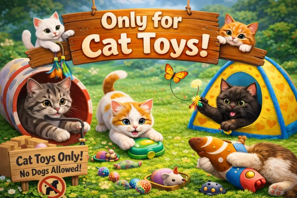 cat toy about us
